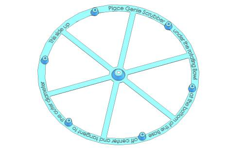 CatGenie – Unter dem Wischerring der Schüssel (11)
