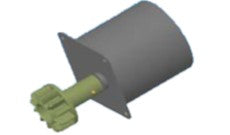 CatGenie - Schüssel-Motor 230 V, komplett (V3) (22)