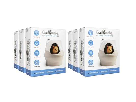 CatGenie Waschbare Granulate – 6 Stück pro Packung