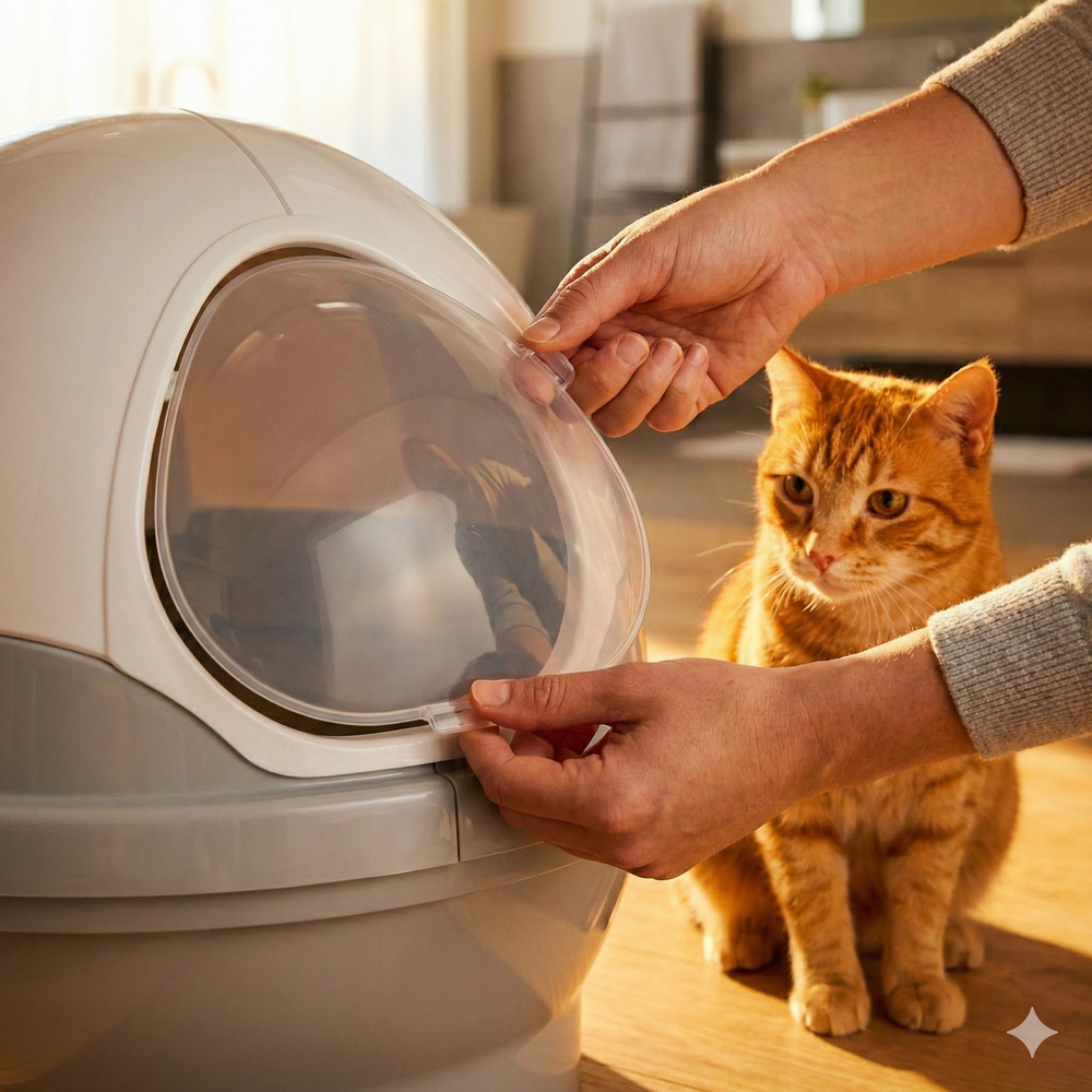 Nachhaltigkeit und Hygiene im Paket mit dem CatGenie Komplettset
